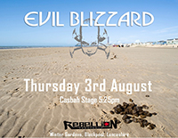 Evil Blizzard  - Rebellion Festival, Blackpool 3.8.17
